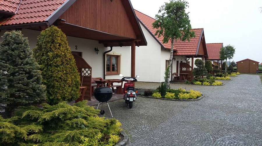 rekreační středisko stanové městečko kemp celoroční venkovské domy pokoje ubytování ubytování v Polsku Baltské moře Leba