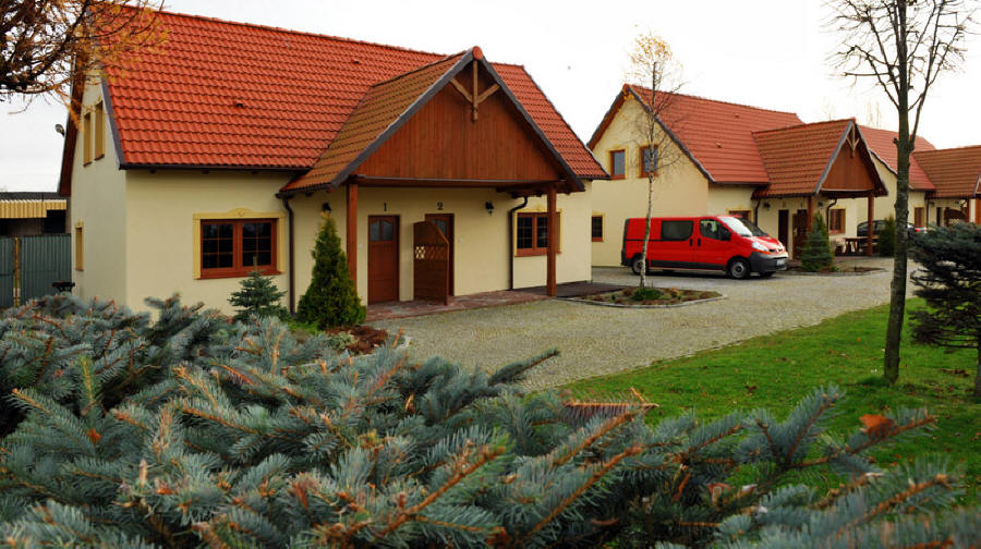 rekreační středisko stanové městečko kemp celoroční venkovské domy pokoje ubytování ubytování v Polsku Baltské moře Leba